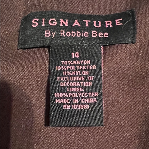 🤩Signature by Robbie Bee tiered dress - Picture 7 of 9